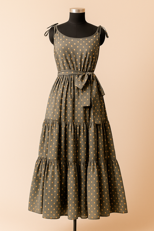 Moonlit Ruffle dress