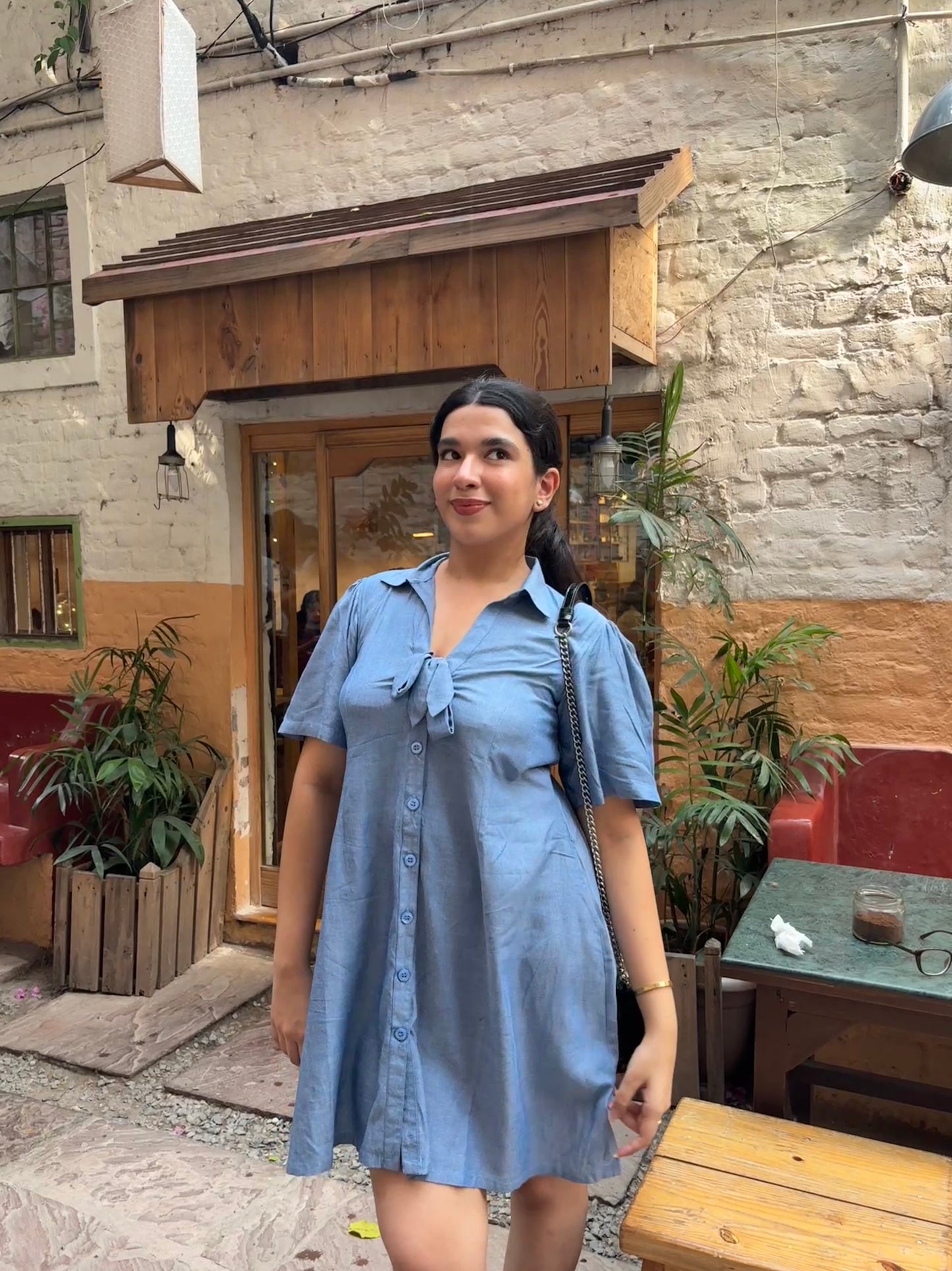 Sunday Stroll denim dress