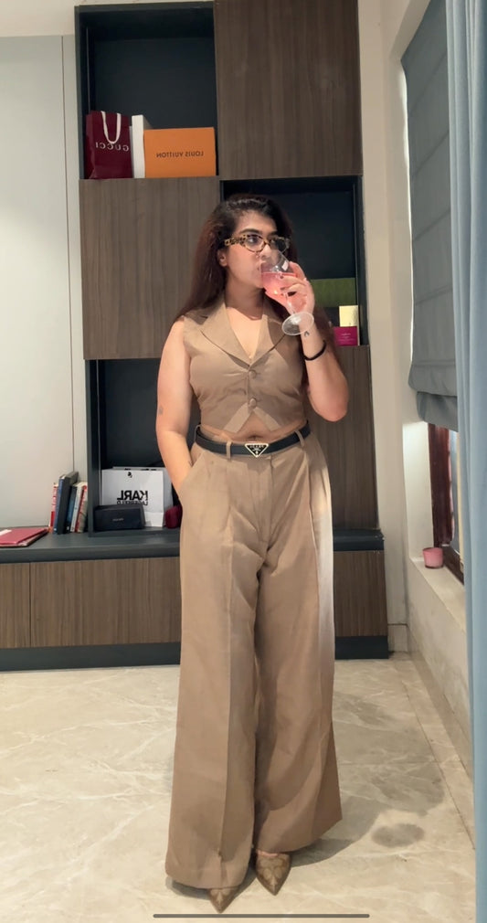 Hazelnut coffee coord Set