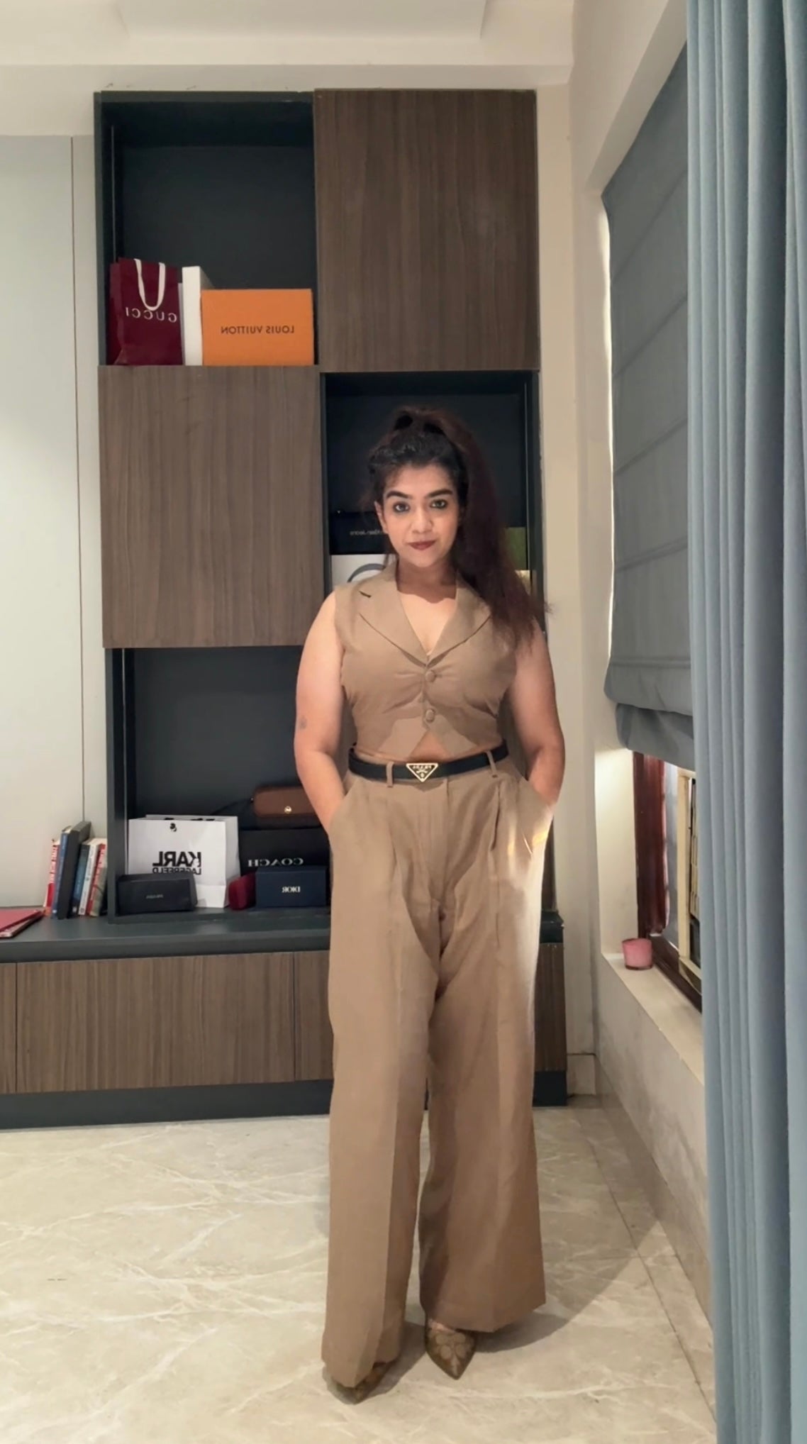 Hazelnut coffee coord Set